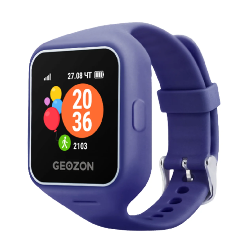Умные часы Geozon G-W12 Life детские Blue фото 