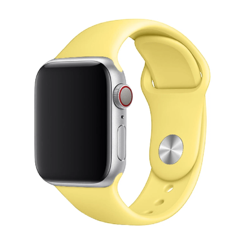 Ремешок TFN Silicon Band (AWSB40C18) для Apple Watch 38/40 mm Light Yellow фото 