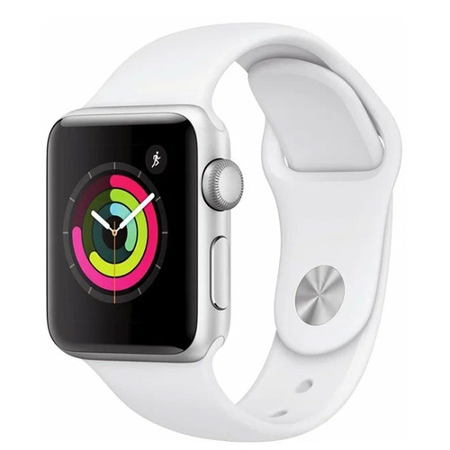 Умные часы Apple Watch Series 3 38mm A1858 Aluminum Case with Sport Band Silver фото 