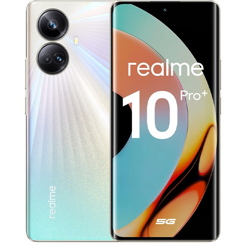 Телефон Realme RMX3686 10 Pro Plus 256Gb Ram 8Gb 5G Hyperspace Gold фото 