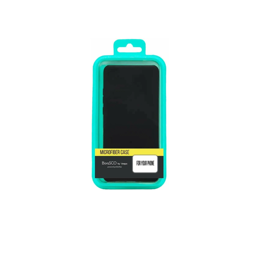 Накладка силиконовая BoraSCO Microfiber Case Samsung Galaxy A34 Black фото 