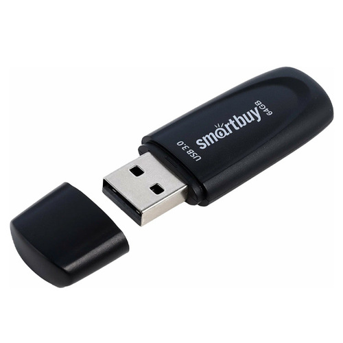 USB накопитель Smartbuy Scout (64Gb) Black фото 