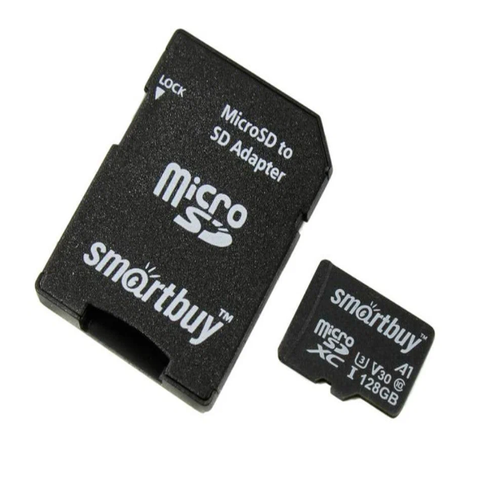 Карта памяти smartbuy microsd 128gb class 10