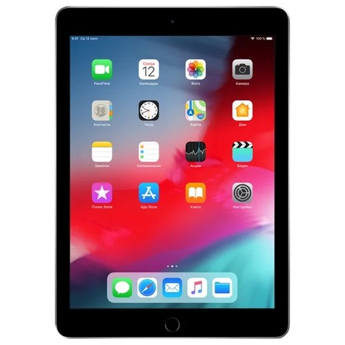 Планшет Apple iPad Wi-Fi 32Gb (Apple A10/9.7"/32Gb) A1893 Space Gray фото 