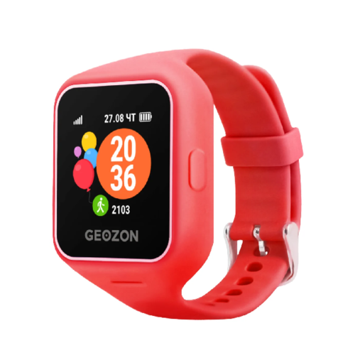 Умные часы Geozon G-W12 Life детские Red фото 